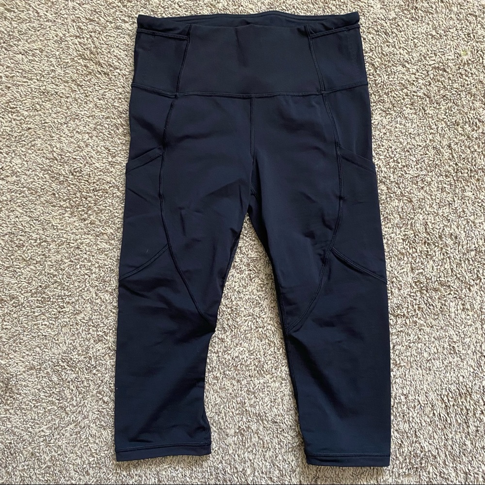 Lululemon cropped high rise leggings